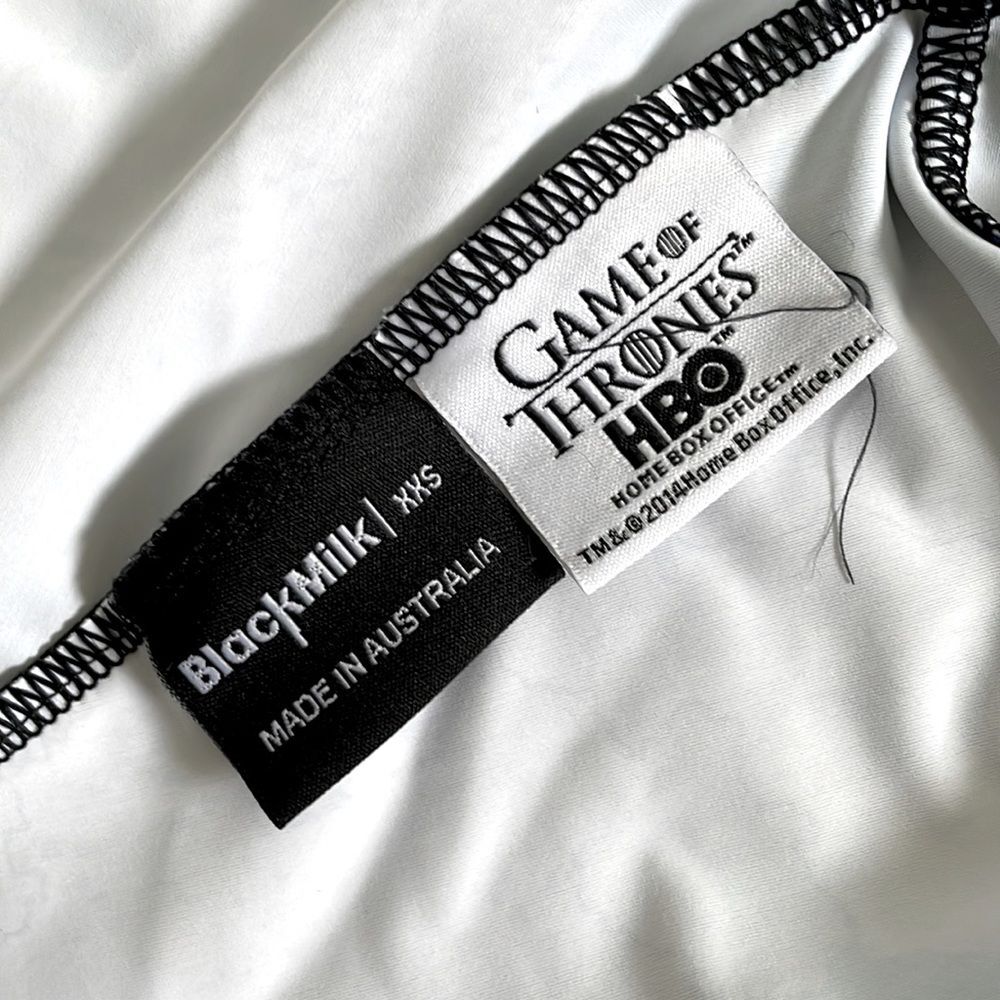Blackmilk Game of Thrones Westeros Map Skater Dress XXS mini scoop neck tank GoT - Picture 8 of 8